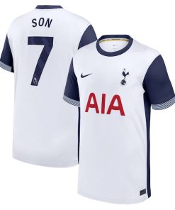 Son Heung-Min Tottenham Hotspur Nike Youth 2024/25 Home Replica Player Jersey - White