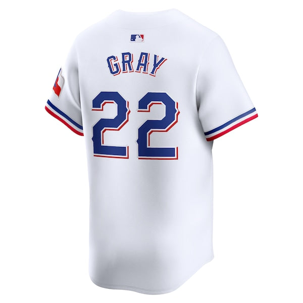 Jon Gray Texas Rangers Nike Home Limited Player Jersey - White - Image 3