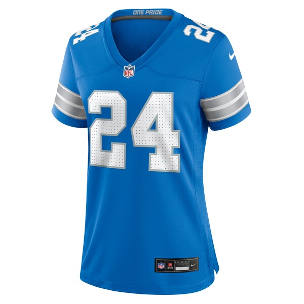Loren Strickland Detroit Lions Nike Women's Team Game Jersey - Blue - Image 3