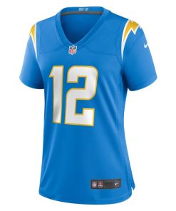 Alternative view of Derius Davis Los Angeles Chargers Nike Women's Team Game Jersey - Powder Blue