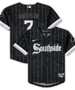 Tim Anderson Chicago White Sox Toddler Nike City Connect Replica Player Jersey - Black