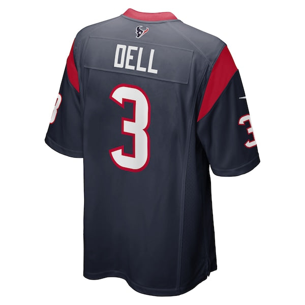 Tank Dell Houston Texans Nike Youth Game Jersey - Navy - Image 3