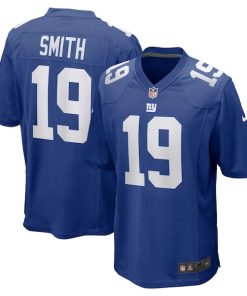Jeff Smith New York Giants Nike Game Player Jersey - Royal
