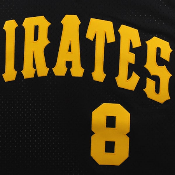 Willie Stargell Pittsburgh Pirates 1982 Authentic Cooperstown Collection Mesh Batting Practice Jersey - Black - Image 5