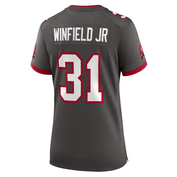 Antoine Winfield Jr. Tampa Bay Buccaneers Nike Women's Game Jersey - Pewter/White - Image 2