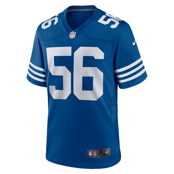 Men's Nike Quenton Nelson Royal Indianapolis Colts Alternate Game Jersey/White - Image 3