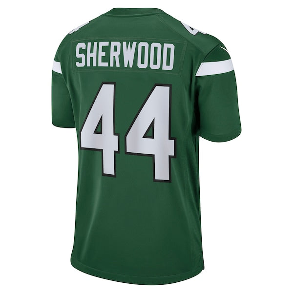 Jamien Sherwood New York Jets Nike Game Jersey - Gotham Green - Image 3