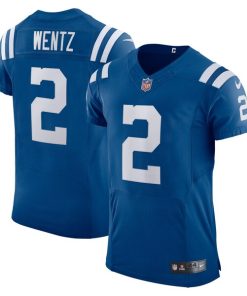 Carson Wentz Indianapolis Colts Nike Vapor Elite Player Jersey - Royal