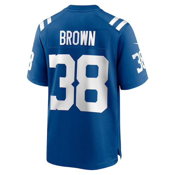 Tony Brown Indianapolis Colts Nike Player Game Jersey - Royal - Image 3