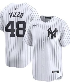 Anthony Rizzo New York Yankees Nike Home Limited Player Jersey - White