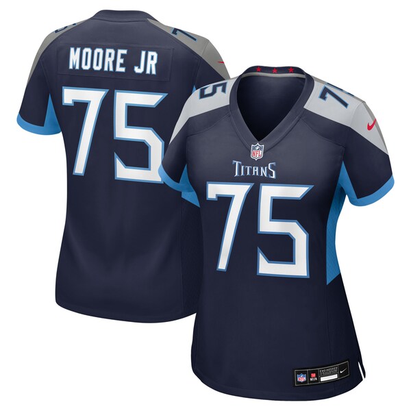 Dan Moore Jr. Tennessee Titans Nike Women's Team Game Jersey - Navy - Image 10