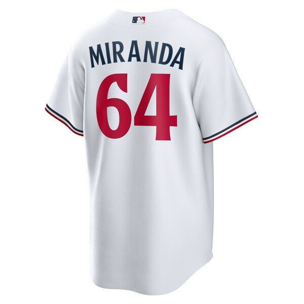 Jose Miranda Minnesota Twins Nike Home Replica Jersey - White - Image 2