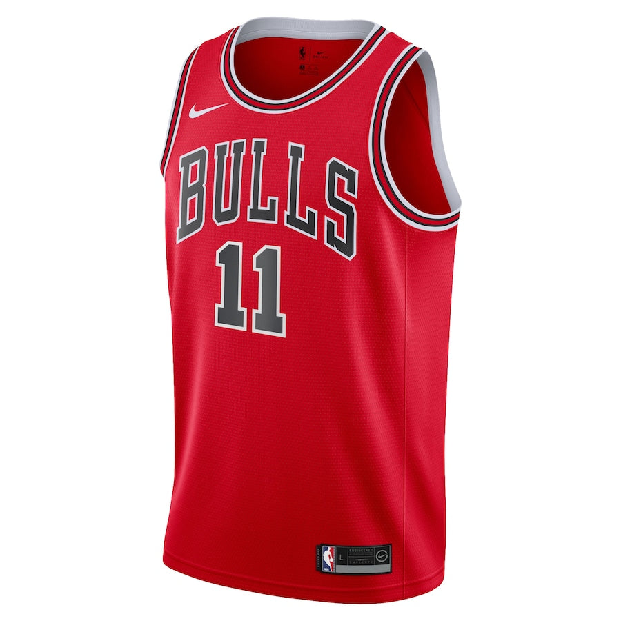 DeMar DeRozan Chicago Bulls Nike Youth 2021/22 Swingman Jersey - Icon Edition - Red - Image 2
