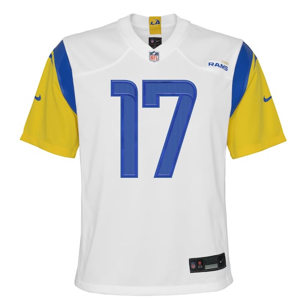 Puka Nacua Los Angeles Rams Nike Youth Game Jersey - White - Image 2