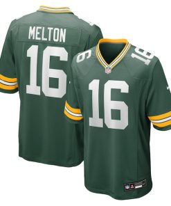 Bo Melton Green Bay Packers Nike Team Game Jersey -  Green