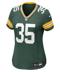 Alternative view of Lucas Havrisik Green Bay Packers Nike Women's Team Game Jersey -  Green