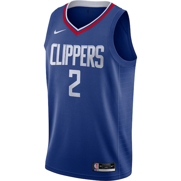 Kawhi Leonard LA Clippers Nike Swingman Jersey - Royal - Icon Edition - Image 2
