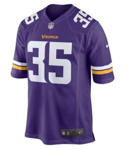 Alternative view of Parry Nickerson Minnesota Vikings Nike Home Game Player Jersey - Purple