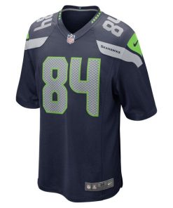 Alternative view of Colby Parkinson Seattle Seahawks Nike Game Jersey - College Navy