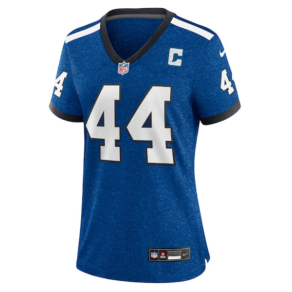 Dallas Clark Indianapolis Colts Nike Women's Indiana Nights Alternate Game Jersey - Royal/Royal - Image 3