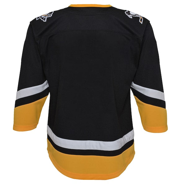 Pittsburgh Penguins Youth 2021/22 Alternate Premier Jersey - Black - Image 3