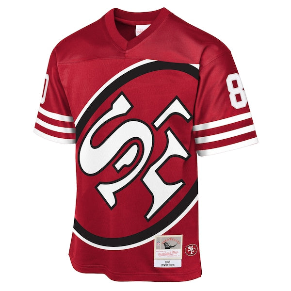 Jerry Rice San Francisco 49ers Youth 1990 Throwback Fashion Jersey - Scarlet - Image 3