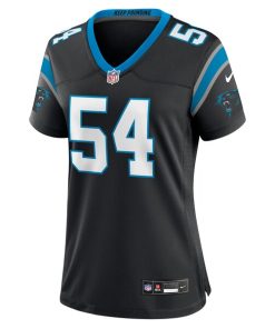 Alternative view of Kamu Grugier-Hill Carolina Panthers Nike Women's Game Jersey - Black