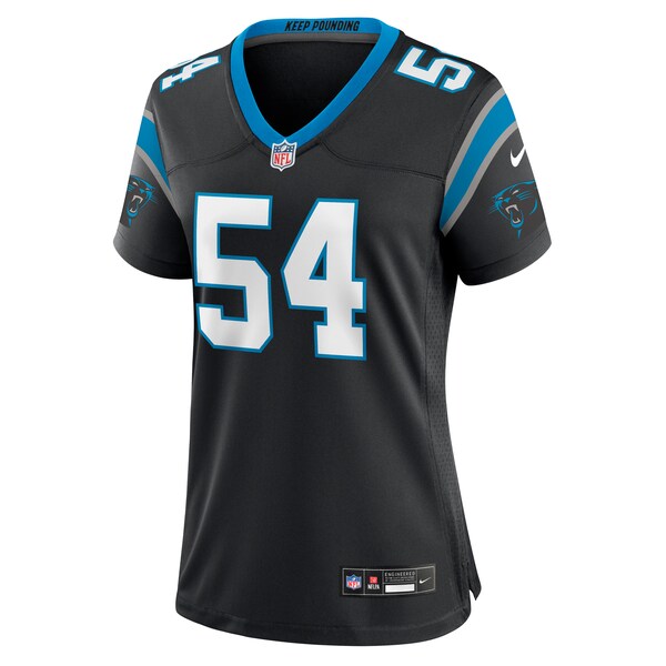 Kamu Grugier-Hill Carolina Panthers Nike Women's Game Jersey - Black - Image 2
