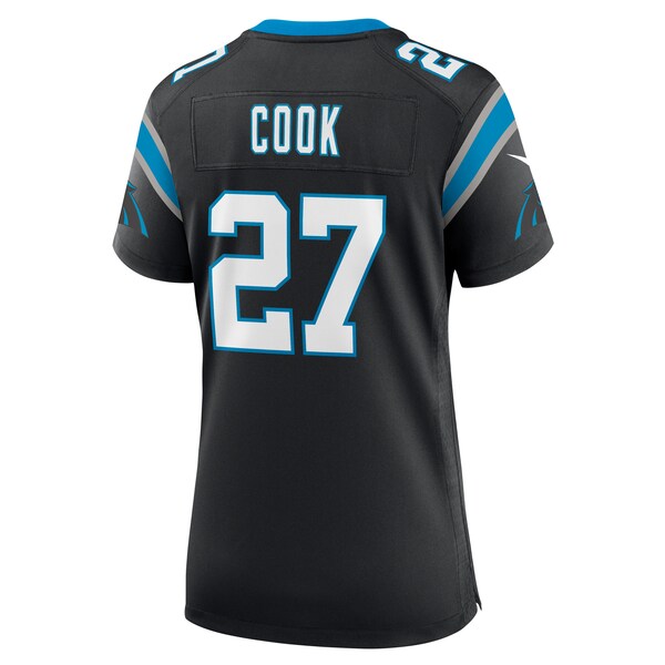 Alex Cook Carolina Panthers Nike Women's Game Jersey - Black - Image 3