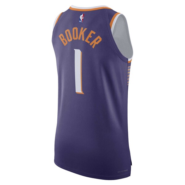 Devin Booker Phoenix Suns Nike Authentic Jersey - Icon Edition - Purple - Image 3