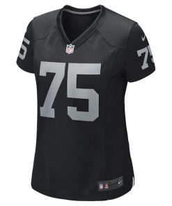 Alternative view of Howie Long Las Vegas Raiders Nike Women's Game Retired Player Jersey - Black