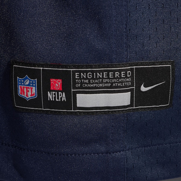 Nate Davis Chicago Bears Nike Game Jersey - Navy - Image 6