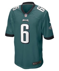 Alternative view of DeVonta Smith Philadelphia Eagles Nike Youth Game Jersey - Green