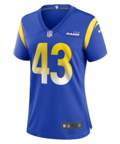 Alternative view of Joshua Karty Los Angeles Rams Nike Women's  Game Jersey -  Royal