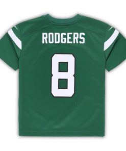 Alternative view of Aaron Rodgers New York Jets Nike Toddler Game Jersey - Gotham Green