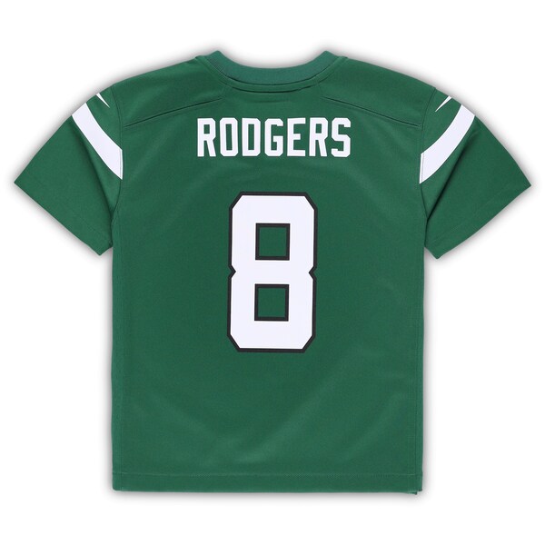 Aaron Rodgers New York Jets Nike Toddler Game Jersey - Gotham Green - Image 2