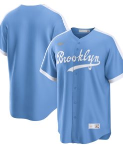 Brooklyn Dodgers Nike Alternate Cooperstown Collection Team Jersey - Light Blue
