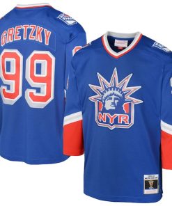 Wayne Gretzky New York Rangers  Youth 1996/97   Blue Line Player Jersey
