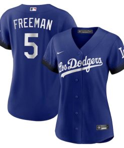 Freddie Freeman Los Angeles Dodgers Nike Women's City Connect Replica Player Jersey - Royal