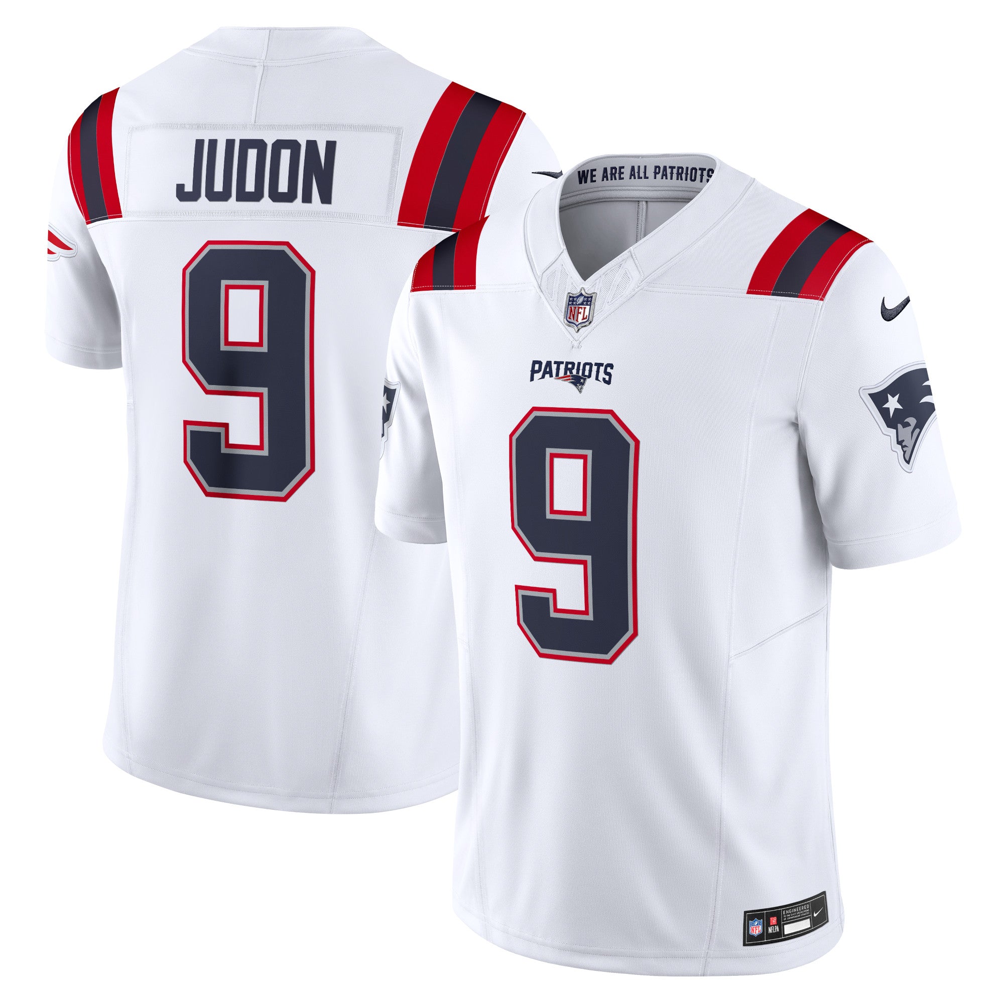 Matthew Judon New England Patriots Nike Vapor F.U.S.E. Limited Jersey - Red/White - Image 5