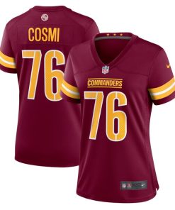 Sam Cosmi Washington Commanders Nike Women's  Game Jersey -  Burgundy