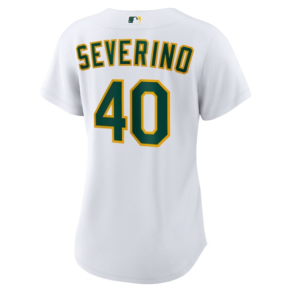 Luis Severino Athletics Nike Women's Home Replica Jersey - White - Image 3