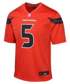 Alternative view of Jalen Pitre Houston Texans Nike Youth Alternate Game Jersey - Red
