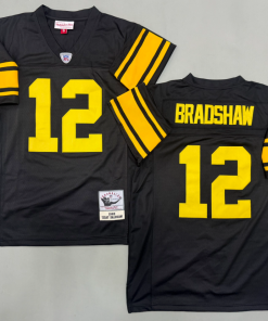 Terry Bradshaw Pittsburgh Steelers Authentic Throwback Retired Player Jersey