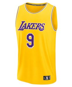 Alternative view of Bronny James Los Angeles Lakers  2024 NBA Draft Fast Break Player Jersey - Icon Edition - Gold