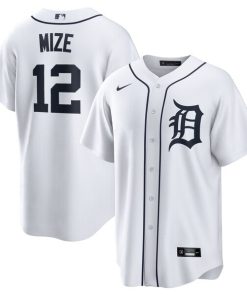 Casey Mize Detroit Tigers Nike Home Replica Jersey - White