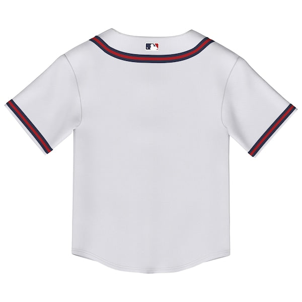 Atlanta Braves Toddler Home Replica Jersey - White - Image 3