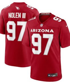 Walter Nolen Arizona Cardinals Nike 2025 NFL Draft First Round Pick Game Jersey - Cardinal