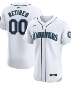 Seattle Mariners Nike Home Elite Pick-A-Player Retired Roster Jersey - White