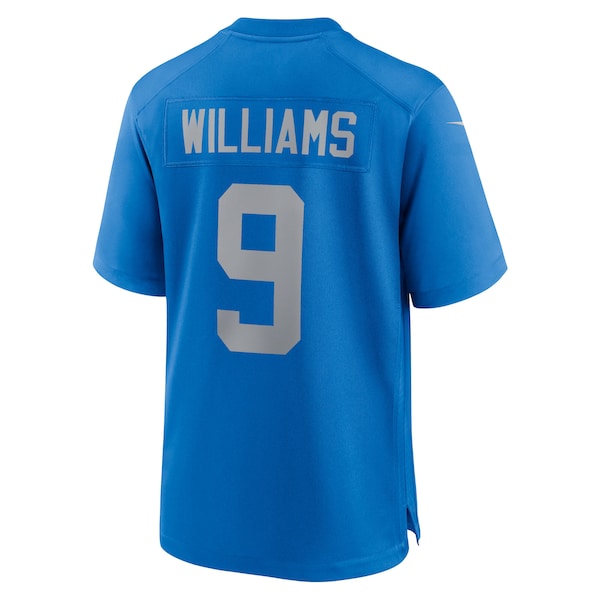 Jameson Williams Detroit Lions Nike Alternate Game Jersey - Blue - Image 3